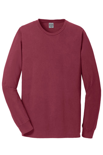 Port & Company® Beach Wash® Garment-Dyed Long Sleeve Tee