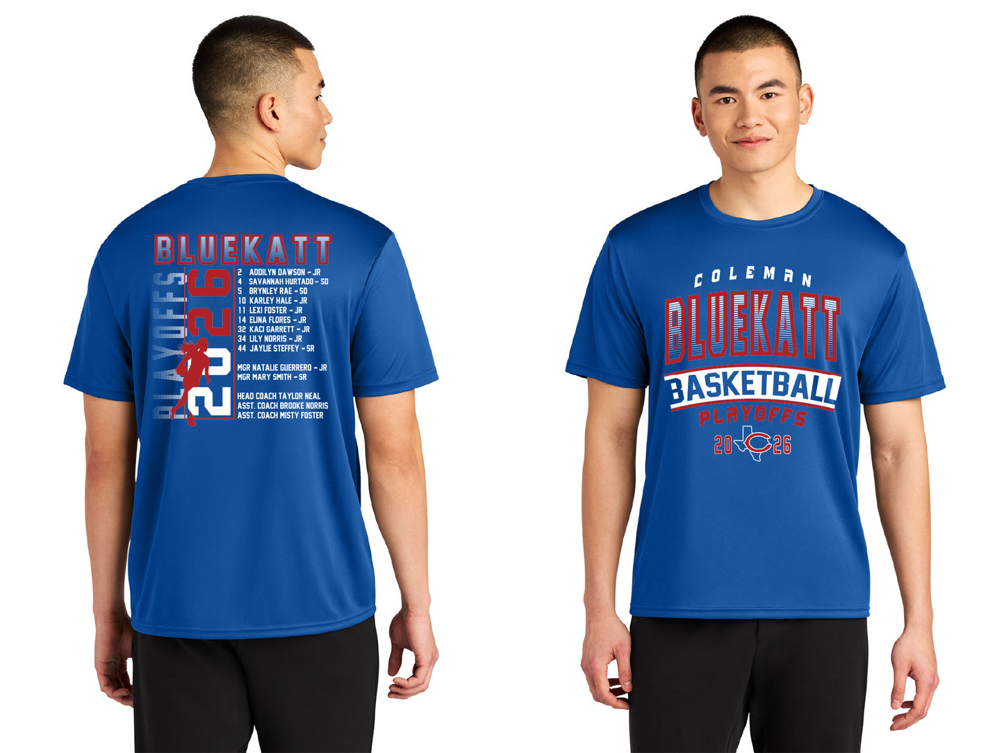 CBBC Coleman Bluekatt Basketball Playoffs