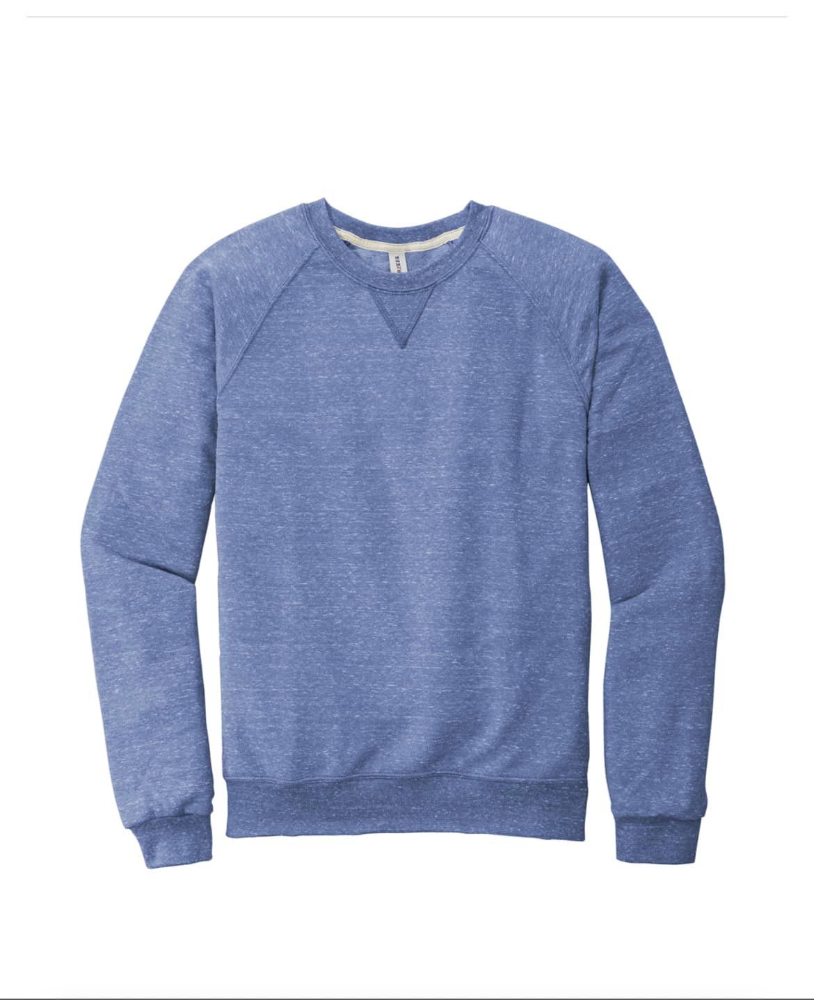Jerzees ® Snow Heather French Terry Raglan Crew