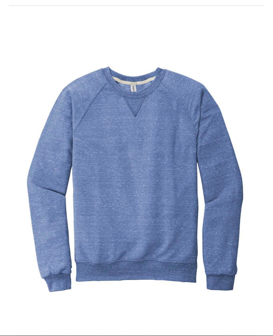 Jerzees ® Snow Heather French Terry Raglan Crew