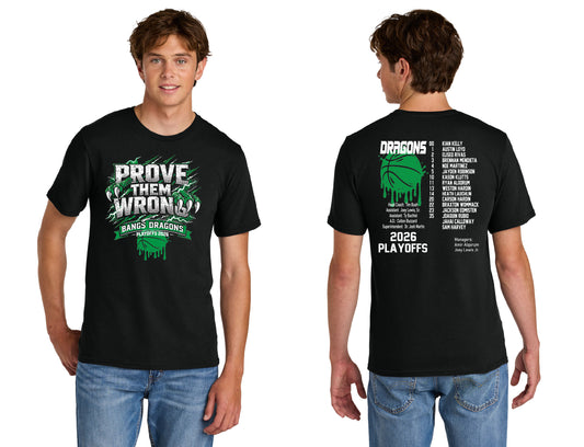 Bangs Dragons Basketball Playoffs