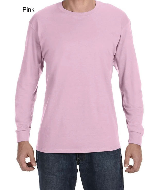 Adult Cotton & Cotton/Poly Long Sleeve