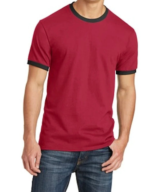 Adult Short Sleeve- Ringer Tee