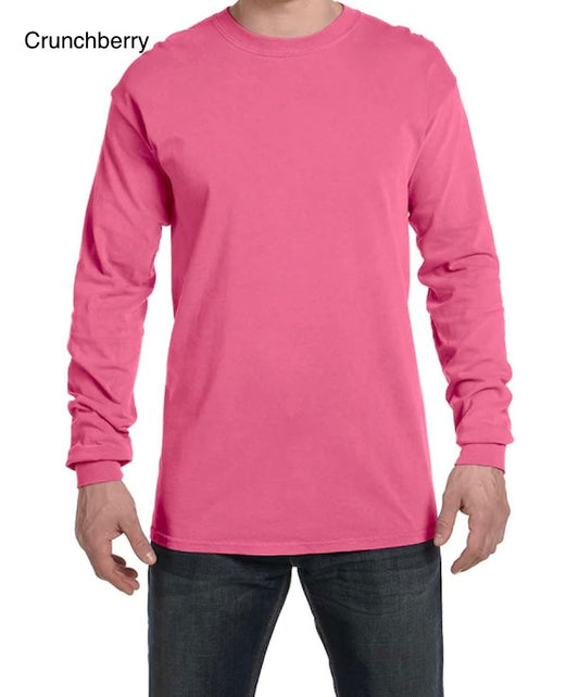 Comfort Color Long Sleeve Shirts