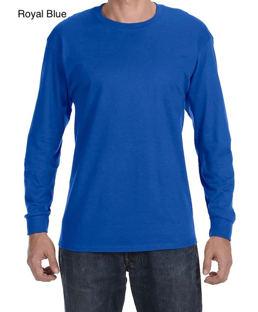 Adult Cotton & Cotton/Poly Long Sleeve