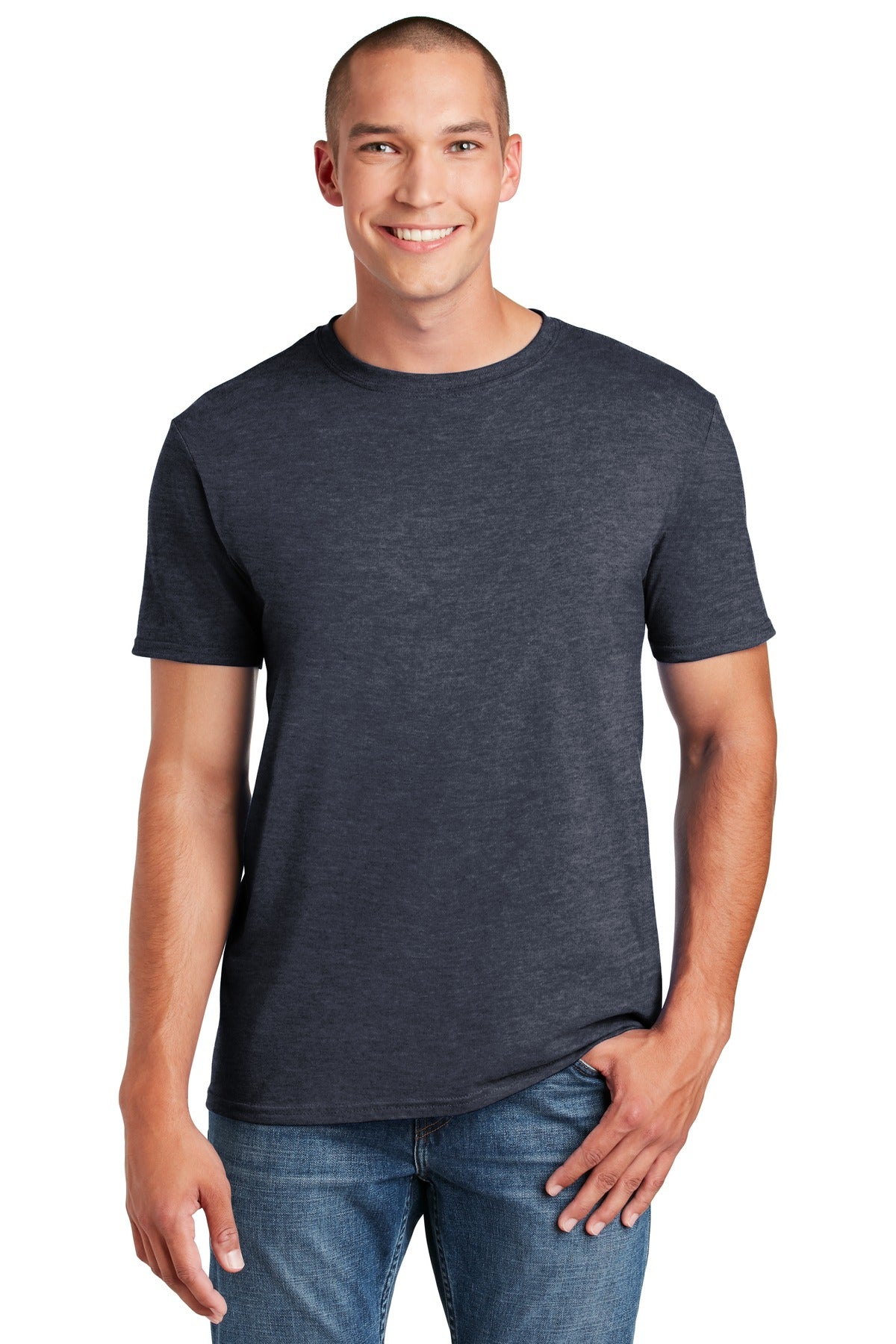 Adult Gildan Short Sleeve- Heather Soft Style