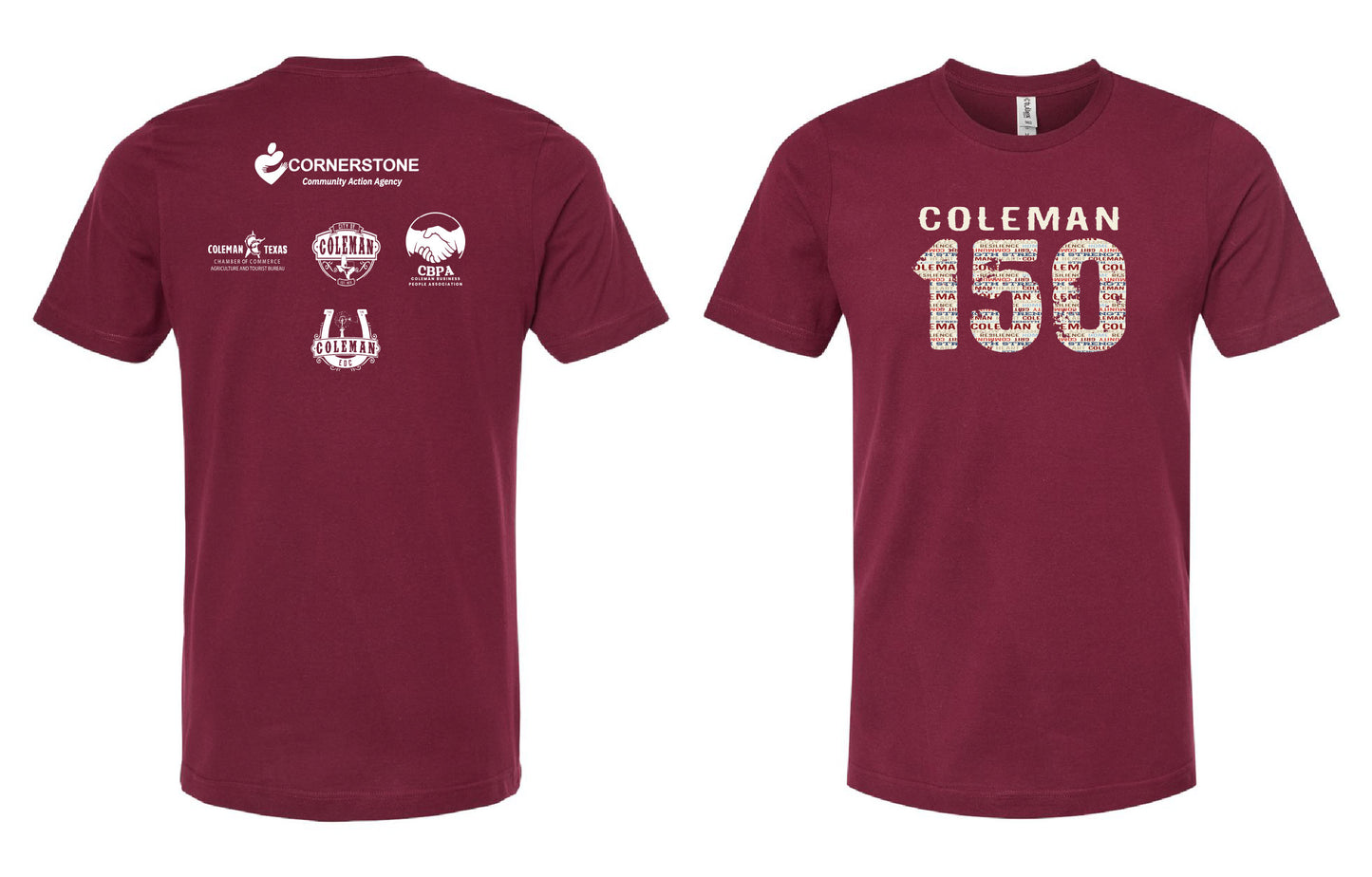 Coleman 150 years Merch