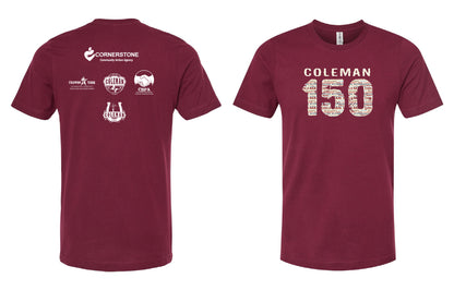 Coleman 150 years Merch