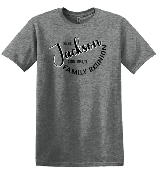 Jackson Family Reunion Shirts