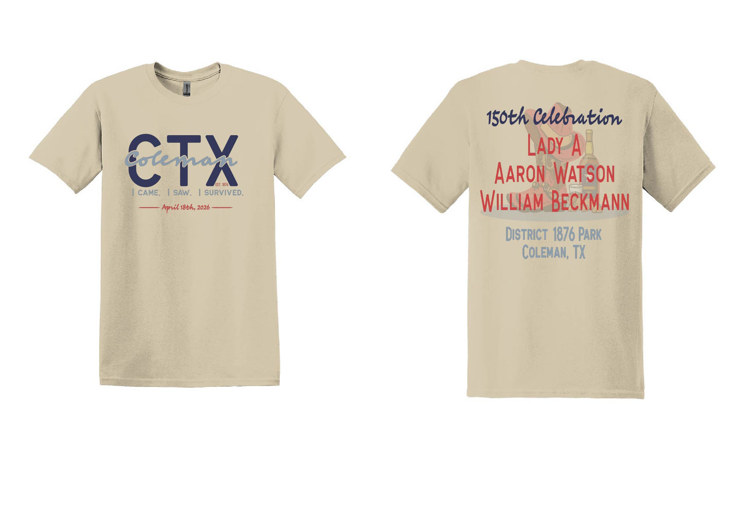 Coleman 150 years Merch