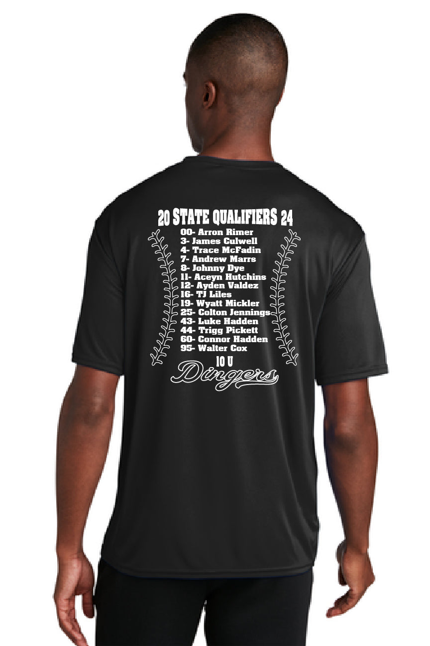 Pioneer Dingers 10u - State Qualifiers Shirt