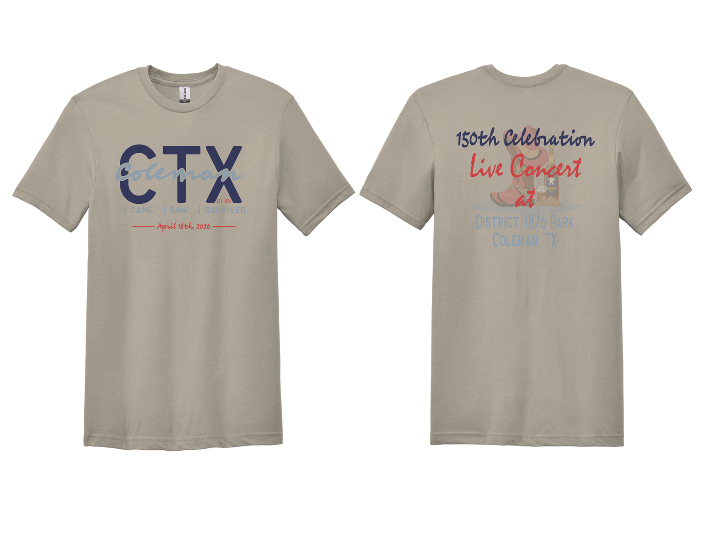 Coleman 150 years Merch