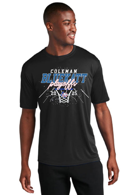 CBBC Coleman Bluekatt Basketball Playoff shirts