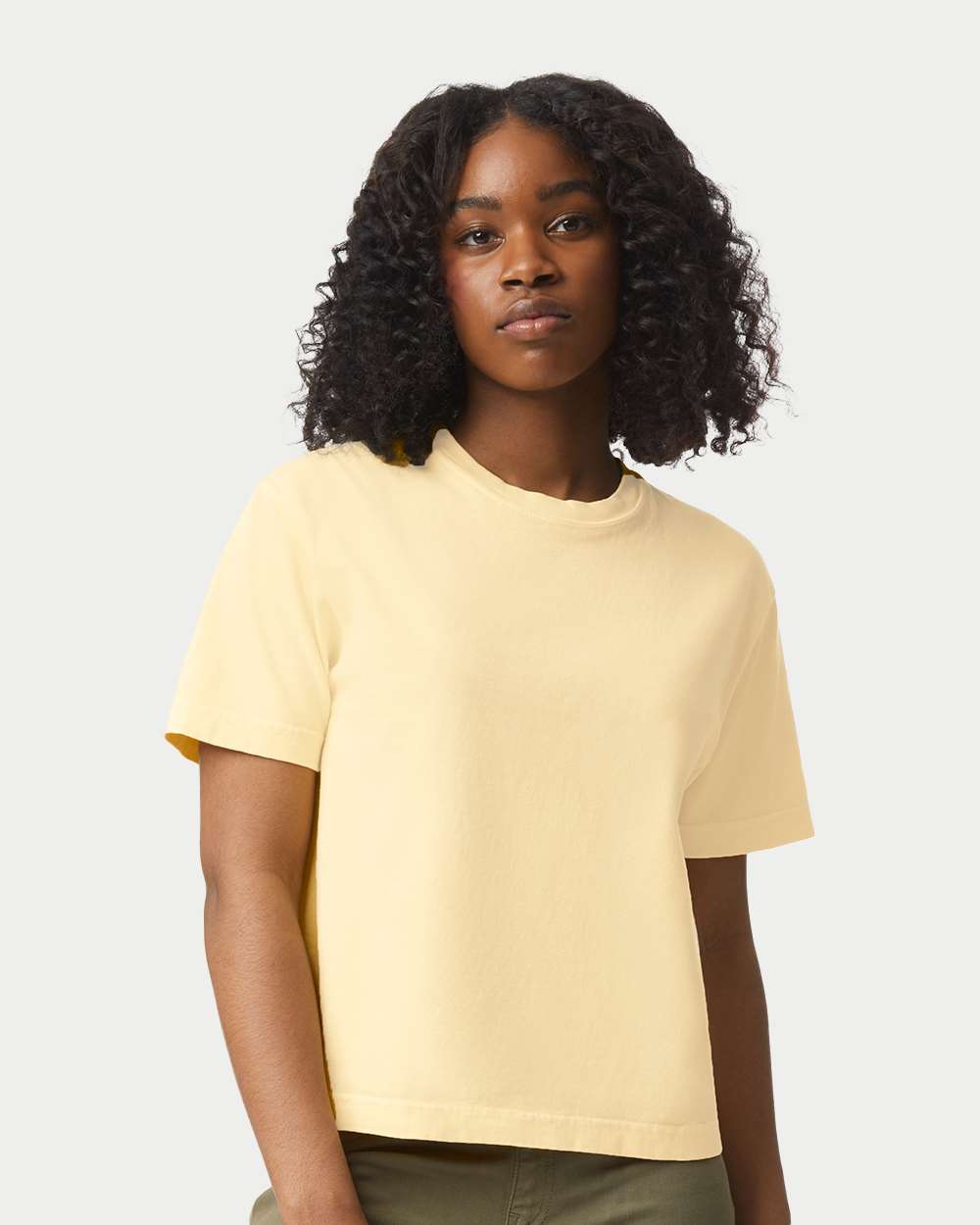 Comfort Colors Boxy Crop Tee