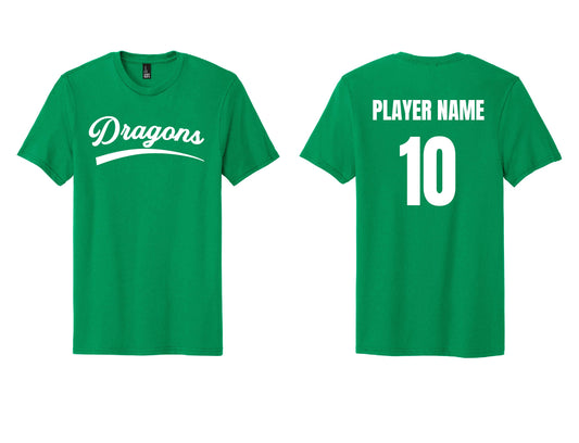 Bangs Dragon Baseball 10u