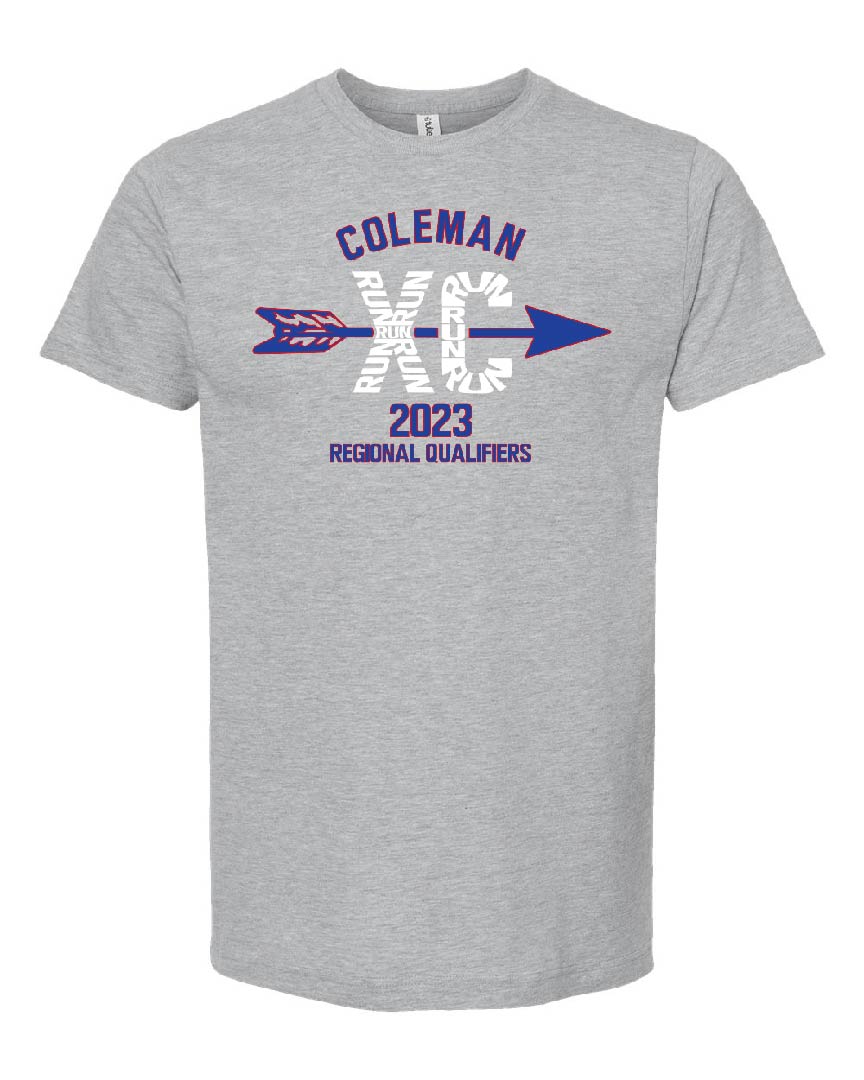Coleman Cross Country Regional Shirts