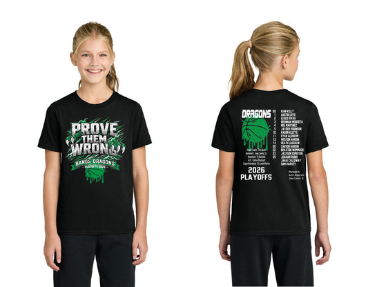 Bangs Dragons Basketball Playoffs