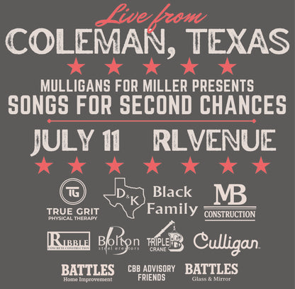 Mulligans for Miller T-shirt Fundraiser