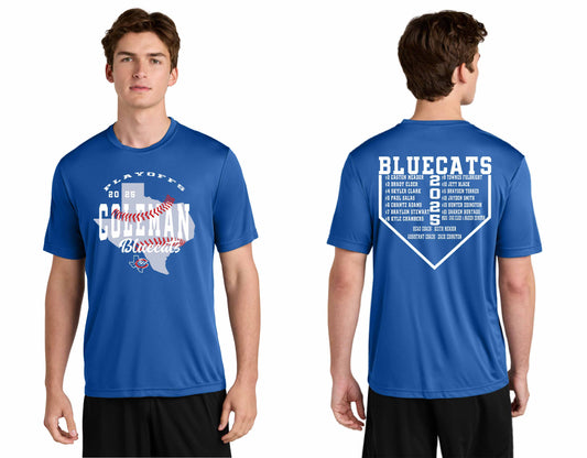 CBBC Bluecat Baseball Playoff Shirts