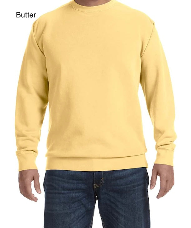 Adult Comfort Color Crewneck Sweater - UNISEX
