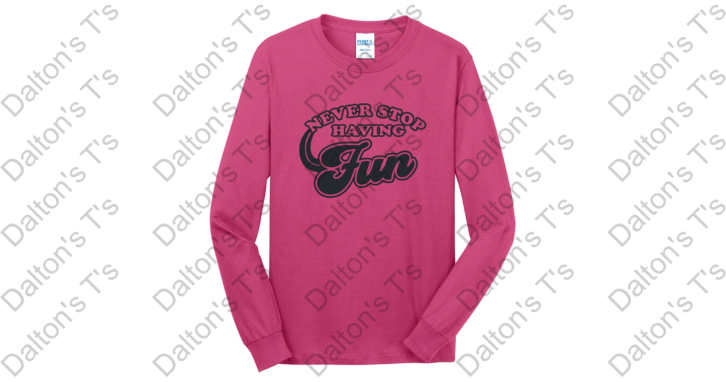 Adult Cotton & Cotton/Poly Long Sleeve